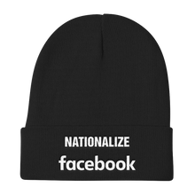 Nationalize Facebook Knit Beanie