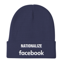 Nationalize Facebook Knit Beanie