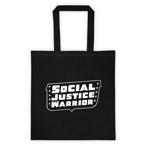 Social Justice Warrior - Classic Justice League Tote Bag