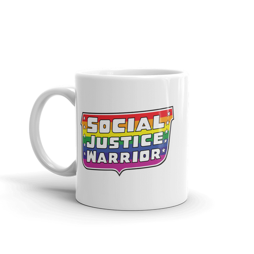 Social Justice Warrior Pride - Classic Justice League Mug