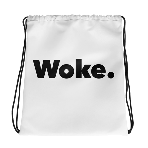 Woke Drawstring Bag