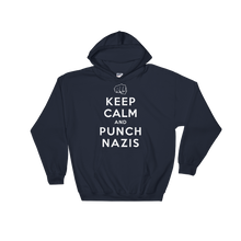 Keep Calm and Punch Nazis Hoodie