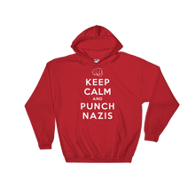 Keep Calm and Punch Nazis Hoodie