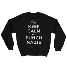 Keep Calm and Punch Nazis Sweatshirt