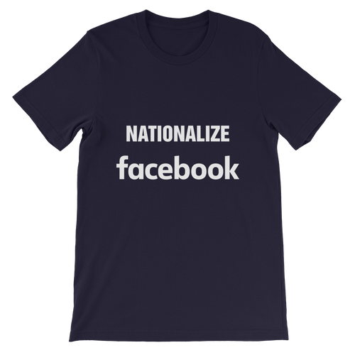 Nationalize Facebook T-Shirt