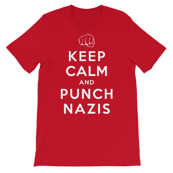 Keep Calm and Punch Nazis T-Shirt