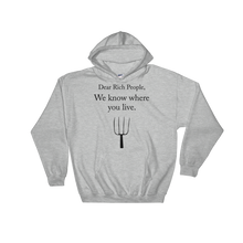 Dear Rich People Hoodie