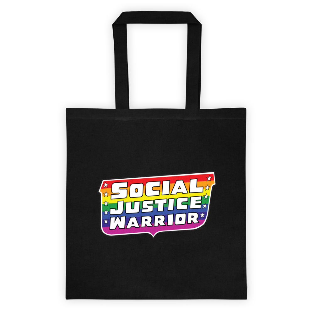 Social Justice Warrior Pride - Classic Justice League Tote Bag