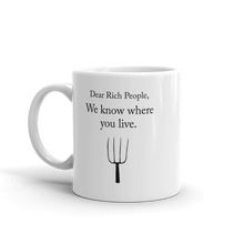Dear Rich People Mug