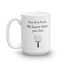 Dear Rich People Mug